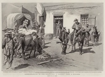 バーガーからの抗議、トランスバールでの指揮